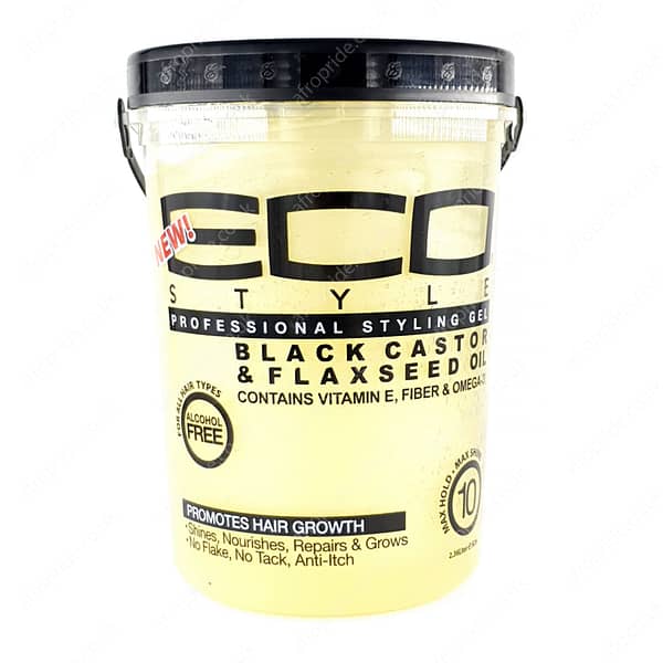 Eco Styling Gel Flax Seed & Castor Oil 2.36 Litre