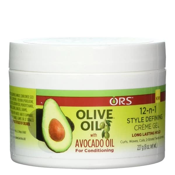ORS Olive Oil 12N1 Style Defining Creme Gel With Avocado Oil 227g Afro Pride