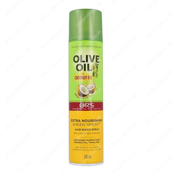 ORS Olive Oil With Coconut Oil Extra Nourishing Sheen Spray 240ml