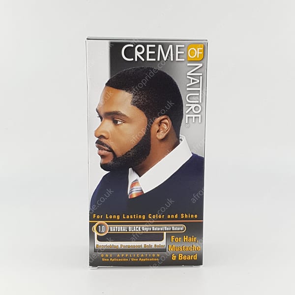 Creme of Nature 1.0 Nature Black For Hair, Mustache & Beard