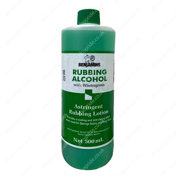 BENJAMINS Rubbing Alcohol with Wintergreen 500ml