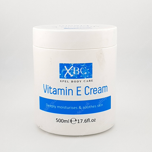 XBC Vitamin E Cream for Deep Moisturization 17.6 oz scaled