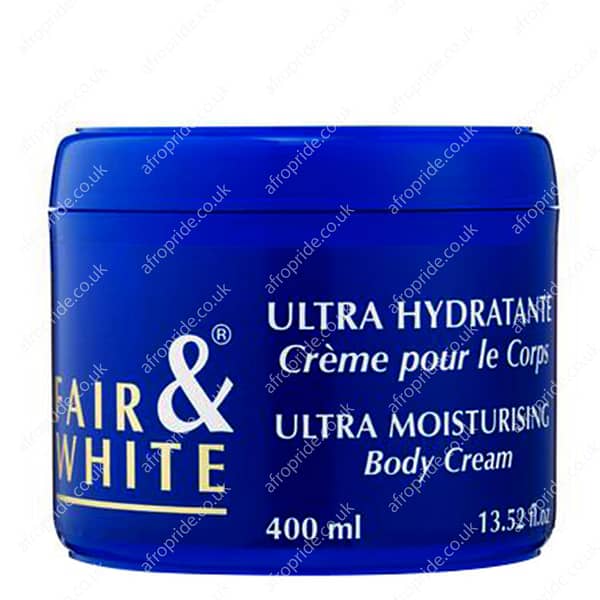 Paris Fair And White Ultra Moisturising Body Cream 400ml