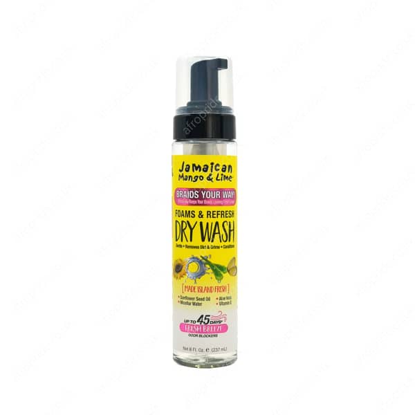 Jamaican Mango Lime Foams Braid Your Way Micellar Water Refresh Dry Wash 8 oz 1c7913ed 9654 42be 982a fa448bd1e370.4d4a7c4a2660591a87dd287af58e611e
