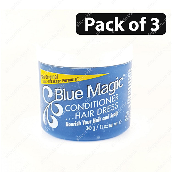 (Pack of 3) Blue Magic Conditioner Hair Dress 12oz