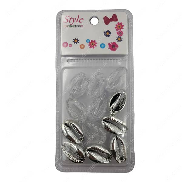 Style Collections Hair Beads BD015 Silver
