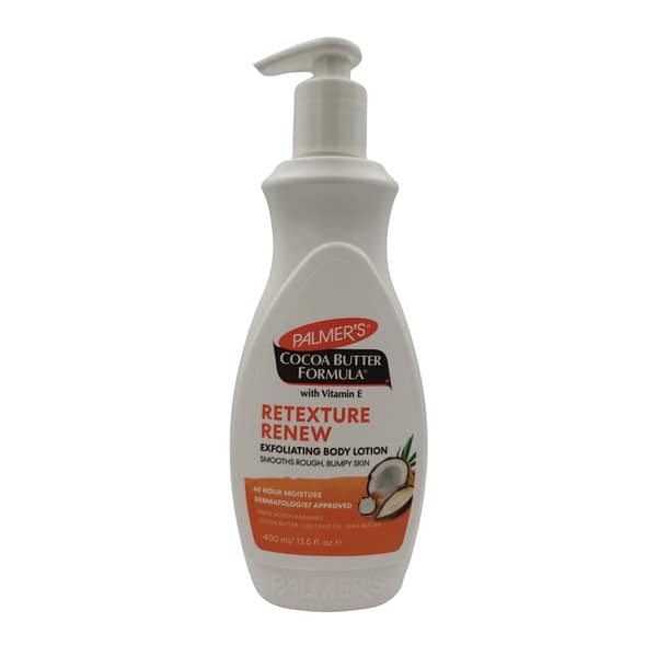 Palmer's Retexture Renew Exfoliating Body Lotion 400ml Afro Pride