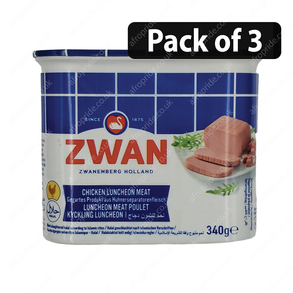 (Pack of 3) Zwan Chicken Luncheon Meat 340g
