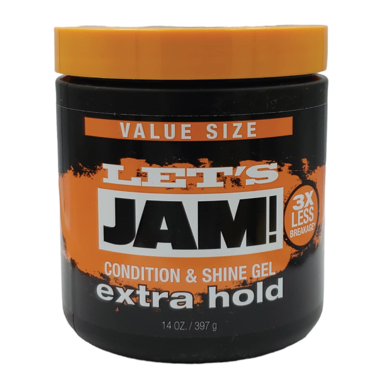 Let's Jam Extra Hold Condition & Shine Gel 14oz Afro Pride