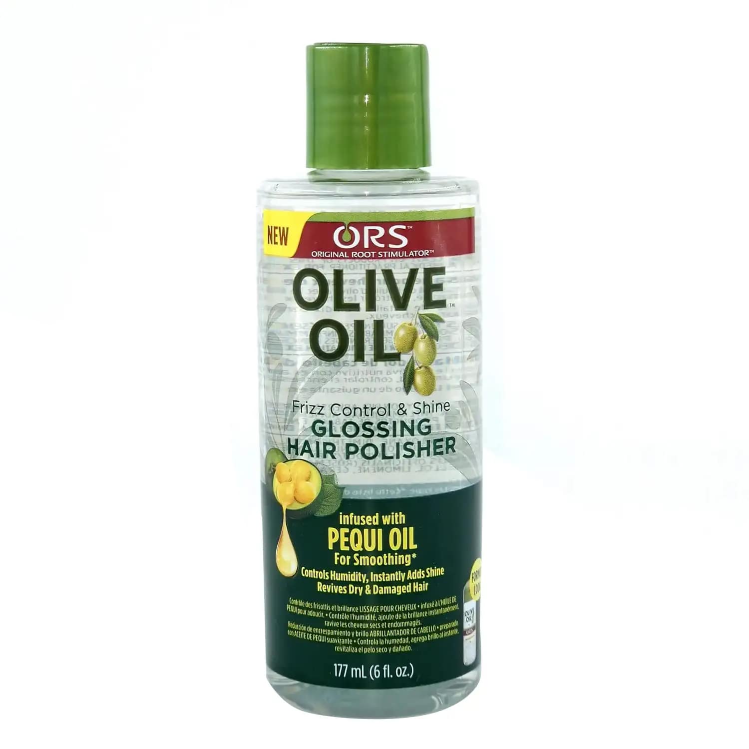 ORS Olive Oil Frizz Control & Shine Glossing Hair Polisher 6oz Afro Pride