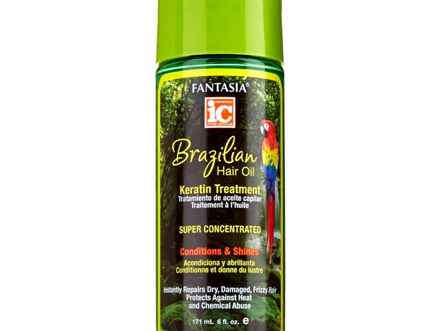 Brazilian hair oil keratin spray treatment hot sale
