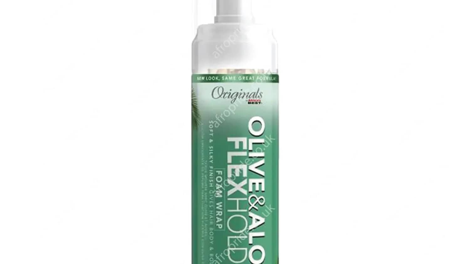 AFRICA'S BEST Originals Olive & Aloe Flexhold Foam Wrap (8.5oz) AFRICA'S BEST Originals Olive & Aloe Flexhold Foam Wrap (8.5oz)