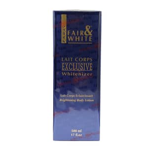 Fair & White Lait Corps Exclusive Whitenizer Body Lotion 500ml
