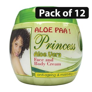 (Pack of 12) Aloe Paa Princess Aloe Vera Cream 460g