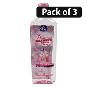 (Pack of 3) The GC Brand Princess Micellar Rose Water Cleansing Water 250ml