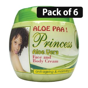 (Pack of 6) Aloe Paa Princess Aloe Vera Cream 460g