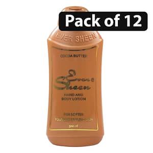 (Pack of 12) Ever Sheen Cocoa Butter Hand & Body Lotion