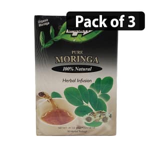 (Pack of 3) Dalgety Organic Moringa Herbal Infusion (18 Herbal Teabags)