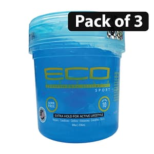 (Pack of 3) ECO Style Gel Sport 8oz