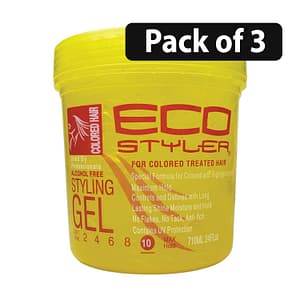 (Pack of 3) Eco Styler Colored Hair 24oz