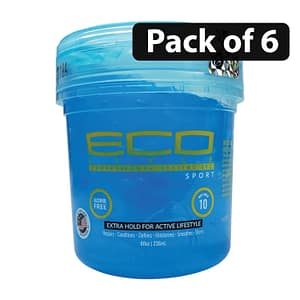 (Pack of 6) ECO Style Gel Sport 8oz