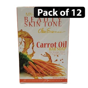 (Pack of 12) Clear Essence Carrot Oil Bar Soap 6oz