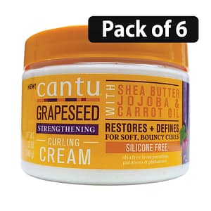 (Pack of 6) Cantu Grapeseed Curling Cream 12oz
