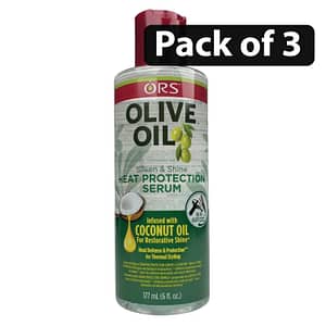 (Pack of 3) ORS Olive Oil Heat Protection Serum 6oz