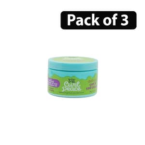 (Pack of 3) Just for me Curl Peace Defining Curl & Coil Cream 340g