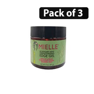 (Pack of 3) Mielle Rosemary Mint Strengthening Edge Gel 2oz