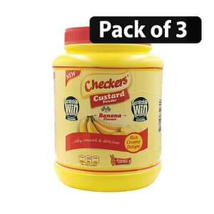 (Pack of 3) Checkers Custard Powder 2kg