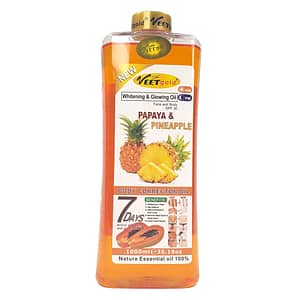 Veet Gold Papaya & Pineapple Body Corrector Whitening & Glowing Oil 1000ml
