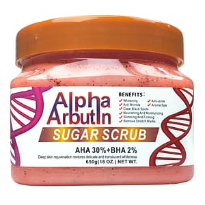 Dr. Meinaier Face & Body Sugar Scrub 650g18oz Alpha Arbutin