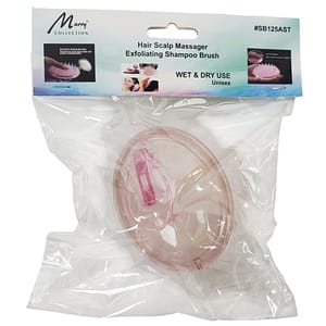 Murry Collection Hair Scalp Massager Exfoliating Shampoo Brush #SB125AST