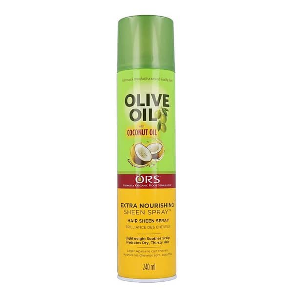 ORS Olive Oil With Coconut Oil Extra Nourishing Sheen Spray 240ml