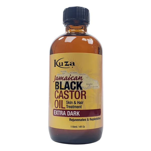 Kuza Black Caster Oil Extra Dark 4oz