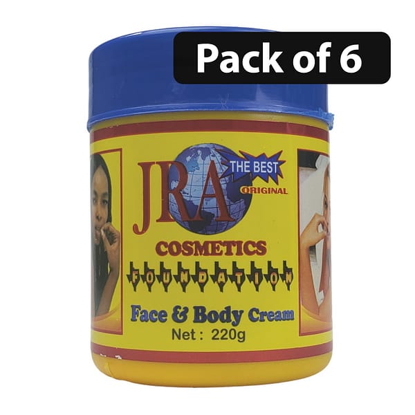 (Pack of 6) JRA Organic Body Cream 220g