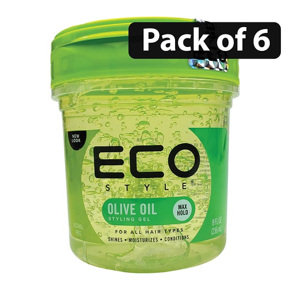 (Pack of 6) ECO Style Olive Oil Gel 8oz (2)
