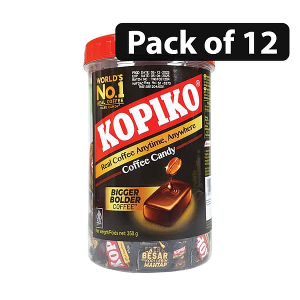 (Pack of 12) Kopiko Coffee Candy 350g (50 Candies)