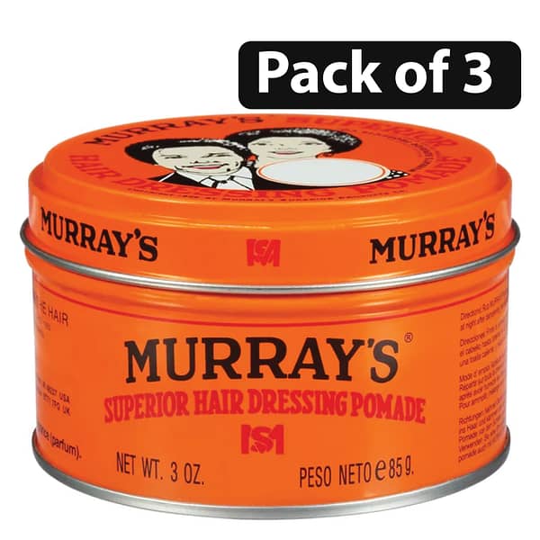 (Pack of 3) Murray’s Superior Hair Dressing Pomade 3oz