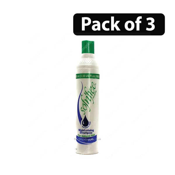 (Pack of 3) Sofn’Free Moisturising Shampoo 350ml