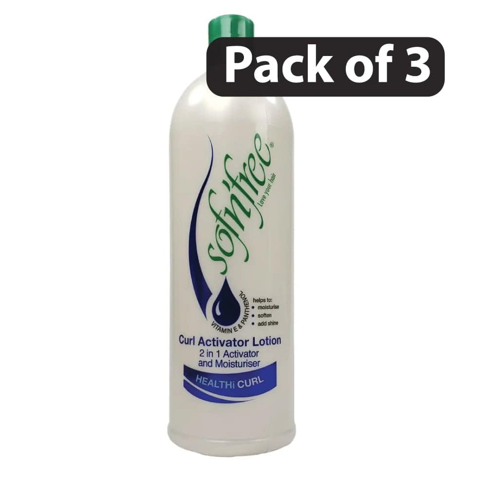 (Pack of 3) Sofn'free Curl Activator Lotion 750ml (Pack of 3) Sofn'free Curl Activator Lotion 750ml