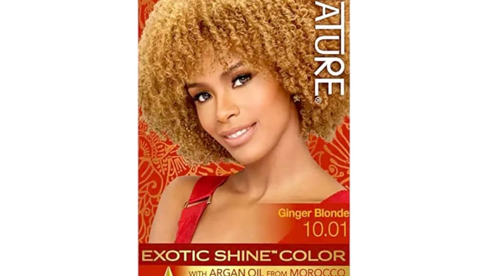 (Pack of 3) Creme of Nature Exotic Shine Color Ginger Blonde 10.01
