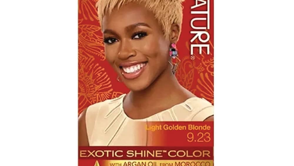 (Pack of 3) Creme of Nature Light Exotic Shine Color Golden Blonde 9.23