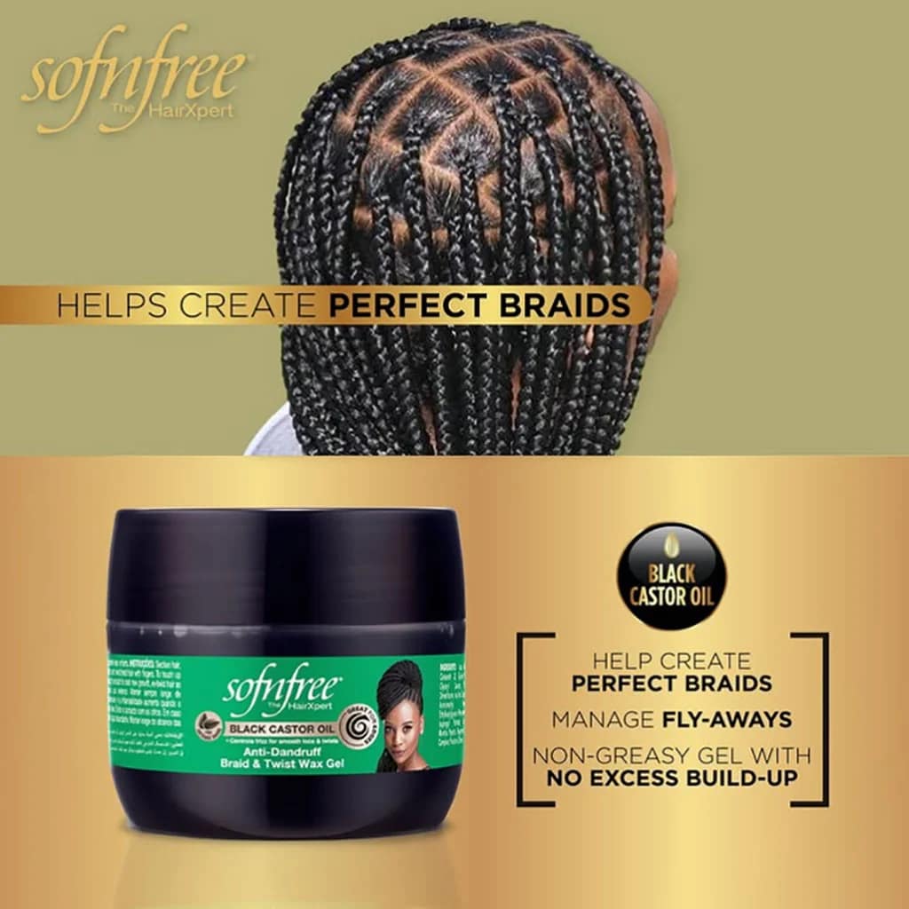 SofnFree BCO Braid & Twist Wax Gel 125ml 1 SofnFree BCO Braid & Twist Wax Gel 125ml 1