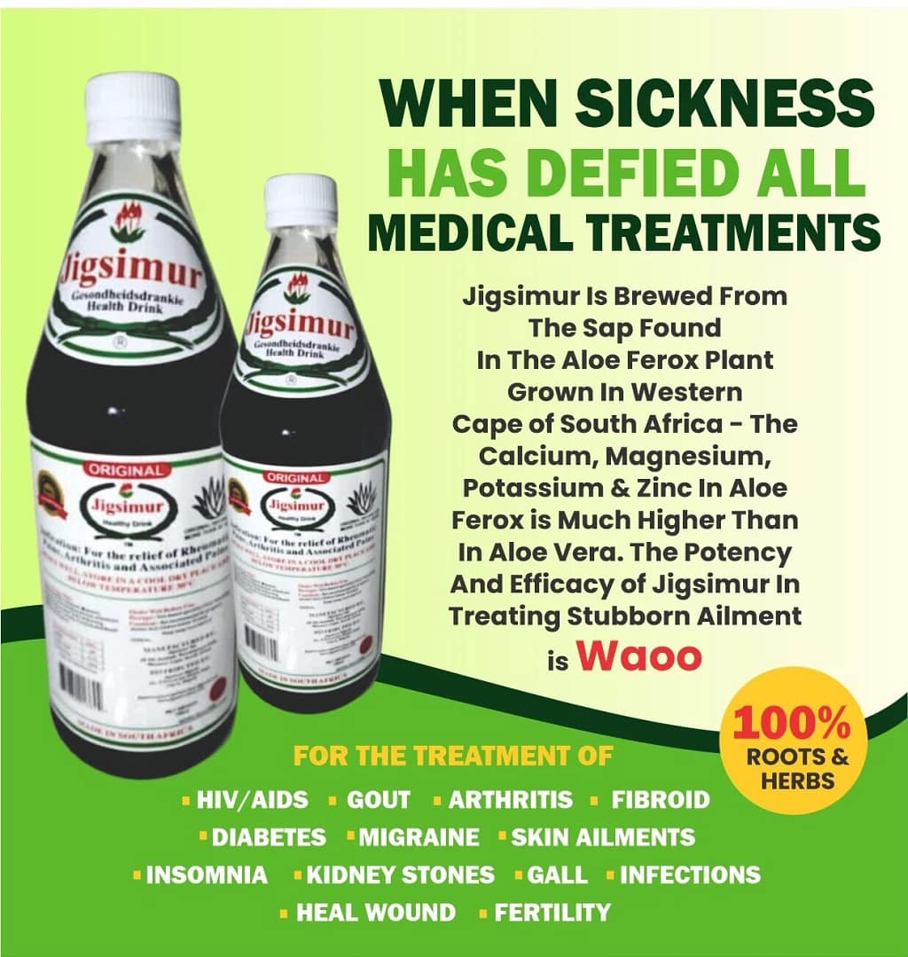 Jigsimur Gesondheidsdrankie Health Drink 750ml Jigsimur Gesondheidsdrankie Health Drink 750ml