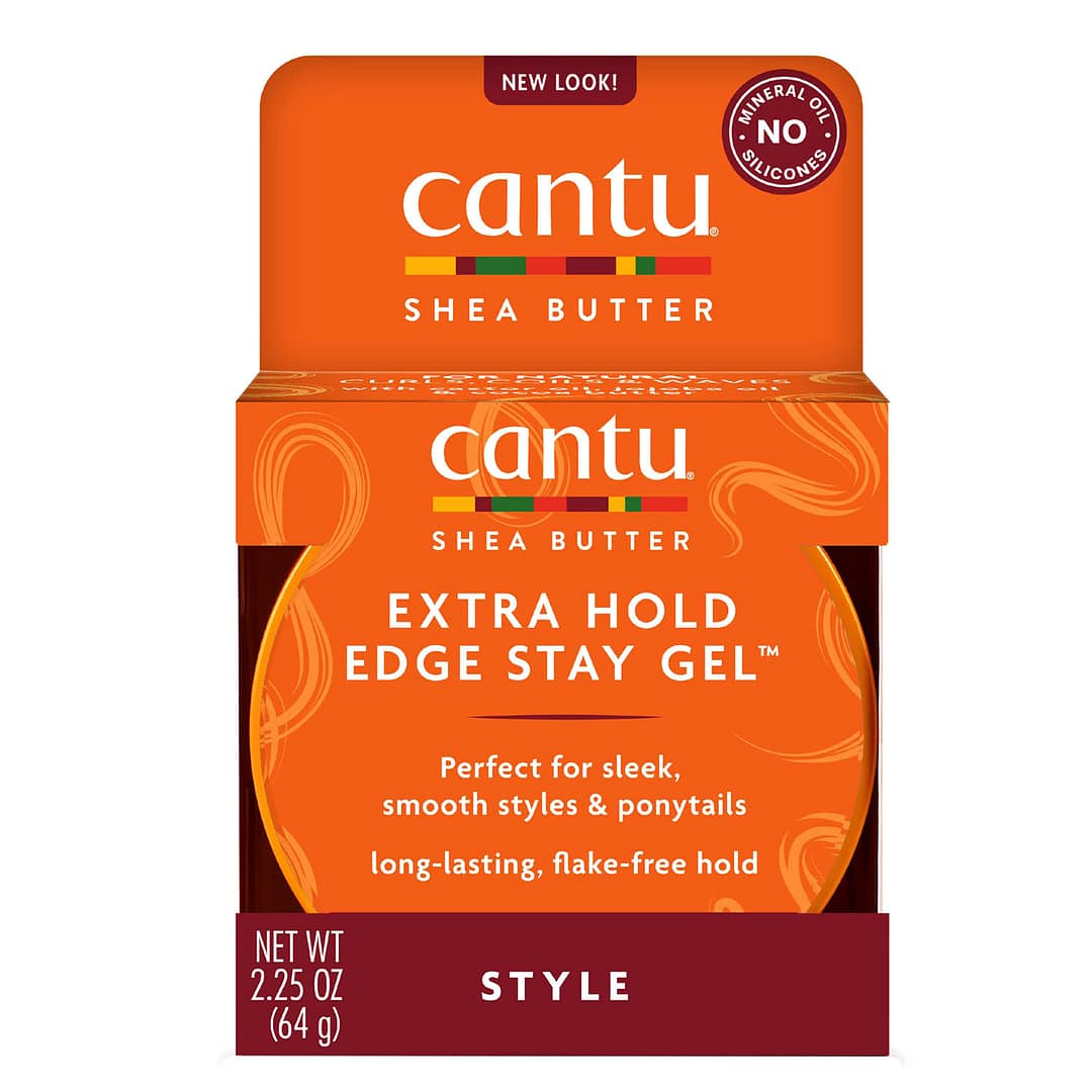 Cantu Extra Hold Edge Stay Gel with Shea Butter 2.25oz Cantu Extra Hold Edge Stay Gel with Shea Butter 2.25oz
