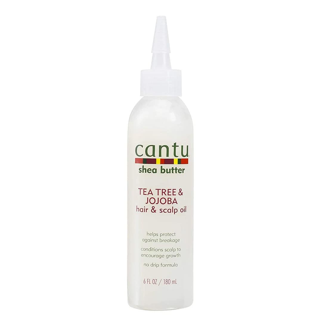 Cantu Shea Butter Tea Tree & Jojoba Hair & Scalp Oil 6oz Cantu Shea Butter Tea Tree & Jojoba Hair & Scalp Oil 6oz