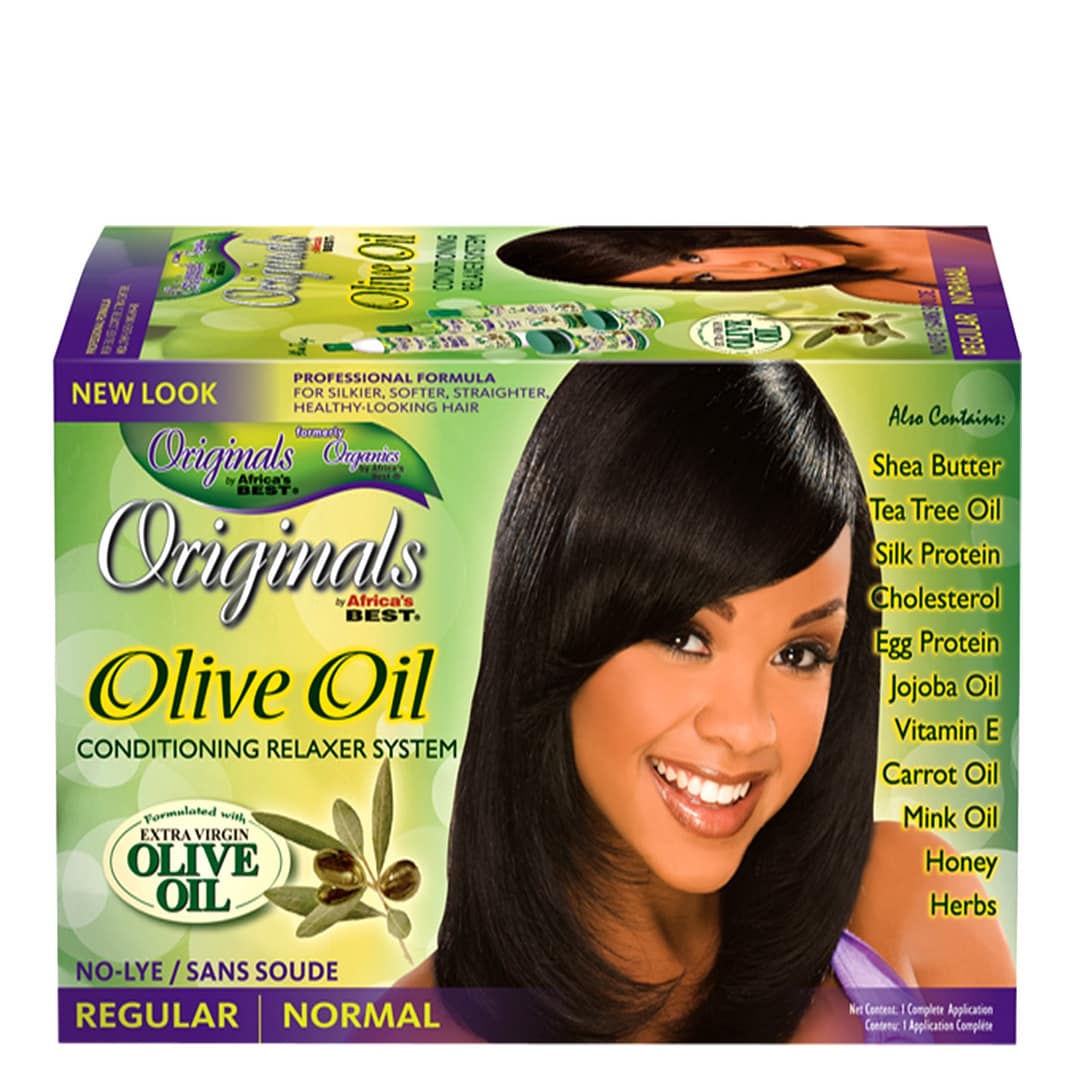 Africa's Best Organics Oliver Oil Conditioning Relaxer Regular Africa's Best Organics Oliver Oil Conditioning Relaxer Regular