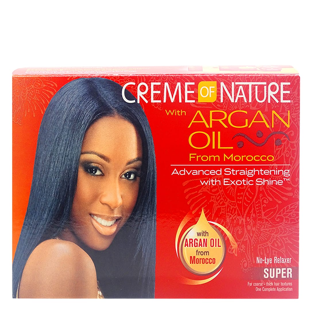 Creme of Nature Argon Oil No-Lye Relaxer Super Creme of Nature Argon Oil No-Lye Relaxer Super